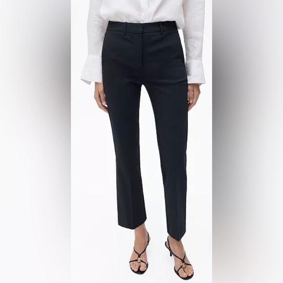 MNG Pants - MNG Straight Cut Cropped‎ Pants
